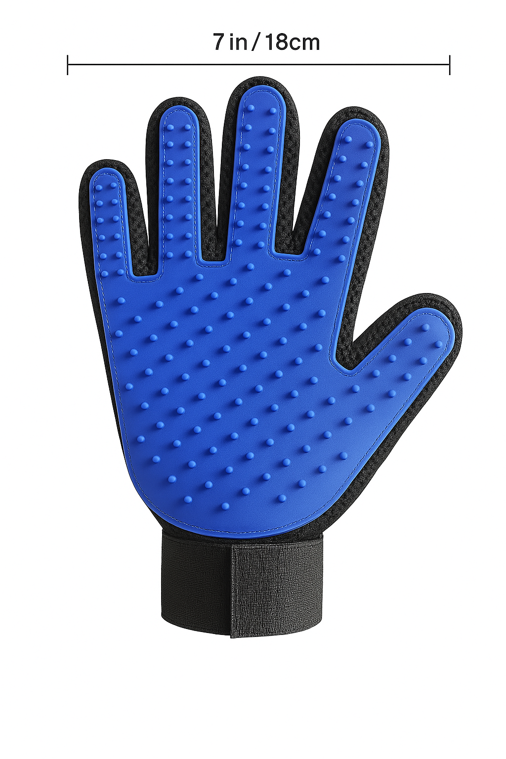 Silicone Pet Grooming Glove – Deshedding, Bathing & Massage Tool for Dogs and Cats