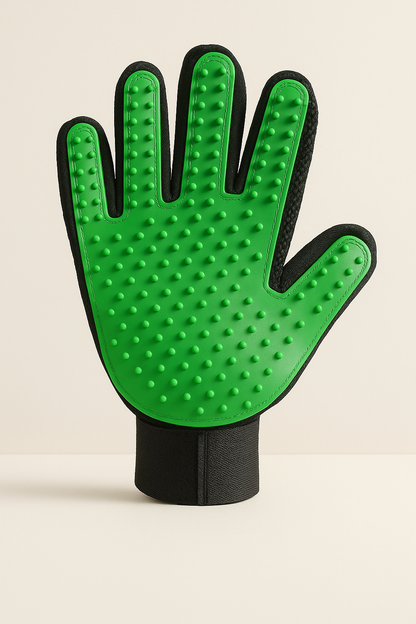 Silicone Pet Grooming Glove – Deshedding, Bathing & Massage Tool for Dogs and Cats