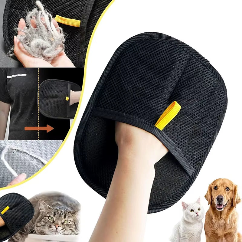 Pet Electrostatic Hair Removal Brush Remove Hair and Sticker Hair Hair Cleaning Water-Washing Glove Bristles